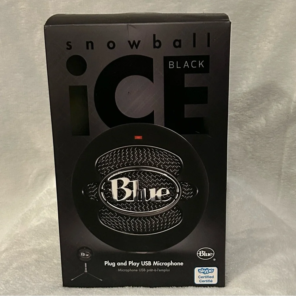 NEW Snowball Ice Black USB Microphone
